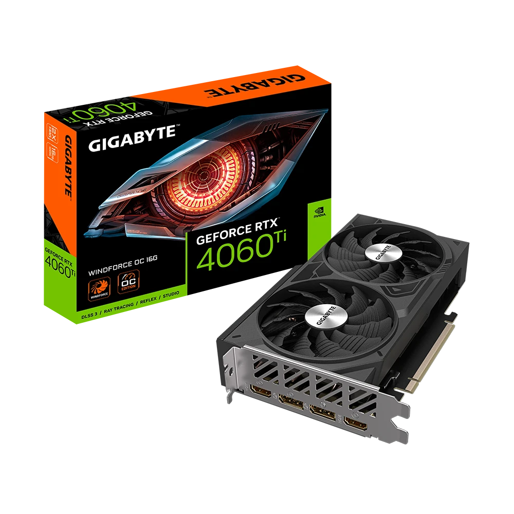 Gigabyte GeForce RTX 4060 Ti WINDFORCE OC 16G